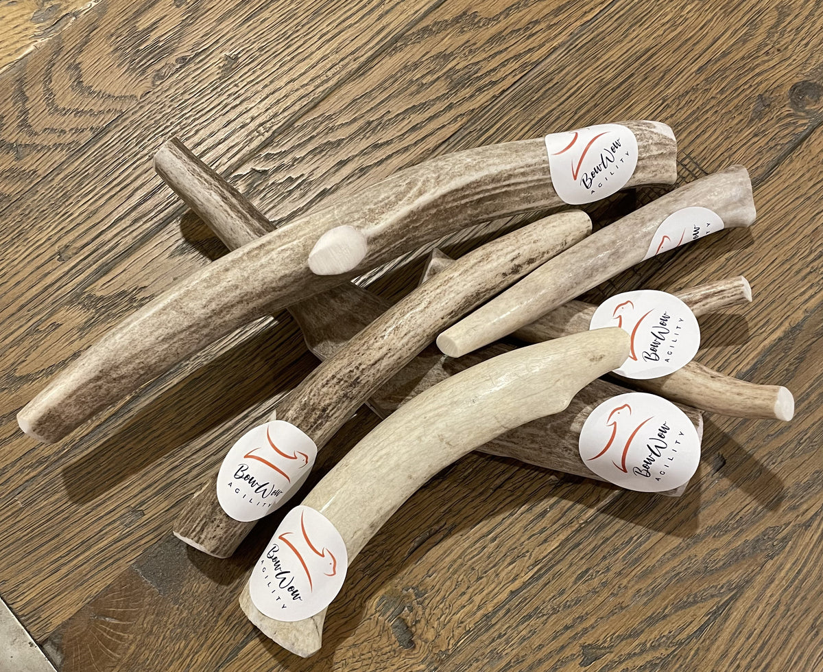 Premium 100% Natural Deer Antler Chew - Small