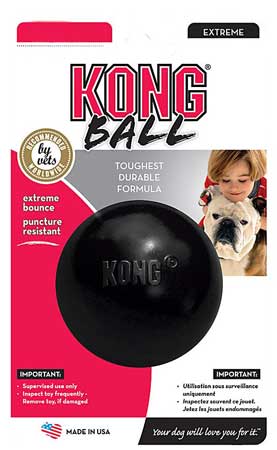 KONG Extreme Ball Hard Rubber M/L 4inch - BowWowAgility